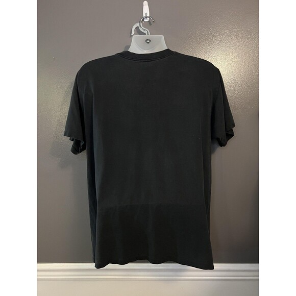 Vintage Budweiser Bud Shirt Mens XL Black Neon Graphic Beer Promo Anheuser 90s - Picture 5 of 8